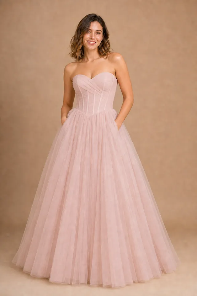 Pink Ball Gown outfit preset