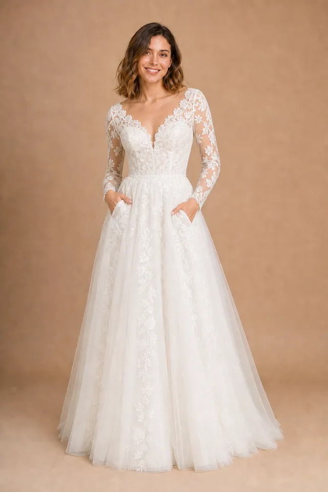 Lace Wedding Gown outfit preset